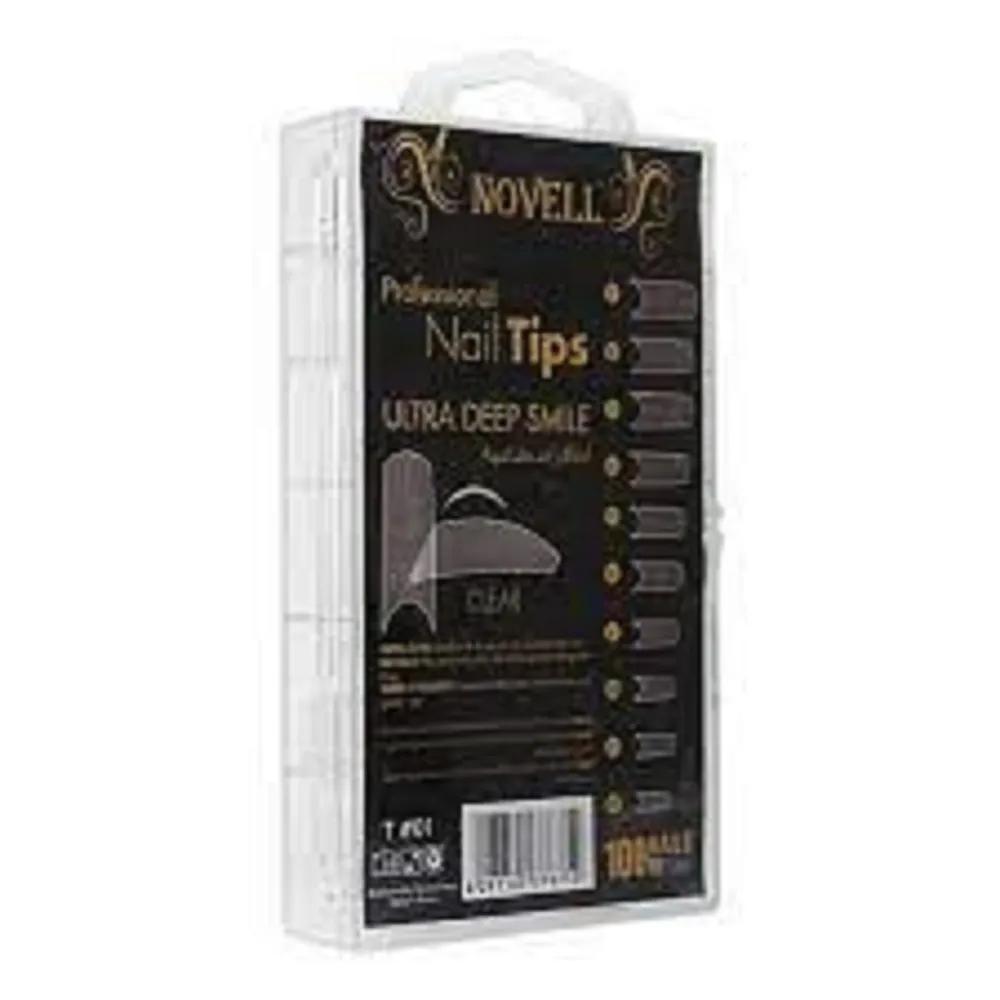 Novell Nail Tip Clear Tip 100's