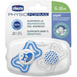 Chicco Physio Forma Soother Light Boy 6-16m+ SIL#7103321