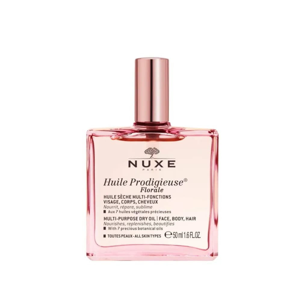 Nuxe Huile Prodigieuse Florale Multi Purpose Dry Oil For Face Body and Hair 50ml