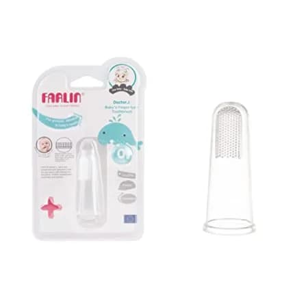 Farlin Doctor. J baby's Finger Toothbrush 0+ Months Code:BF-117 1 Piece