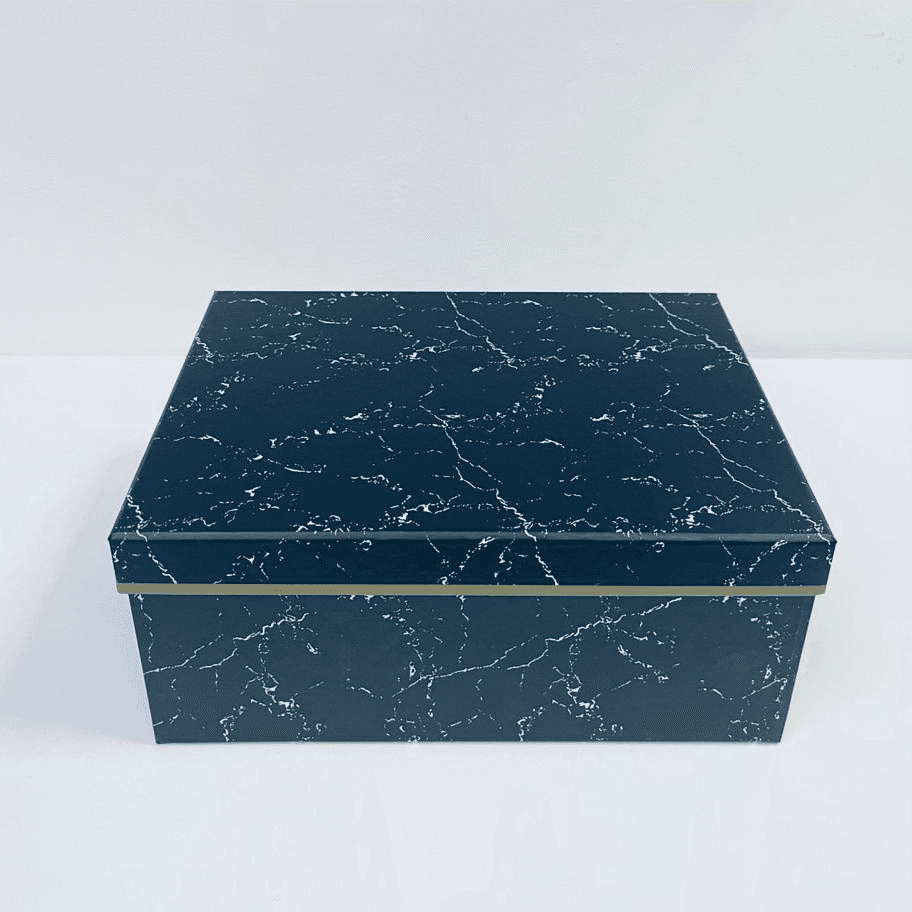 Large Black Marble Gift Box Big Size