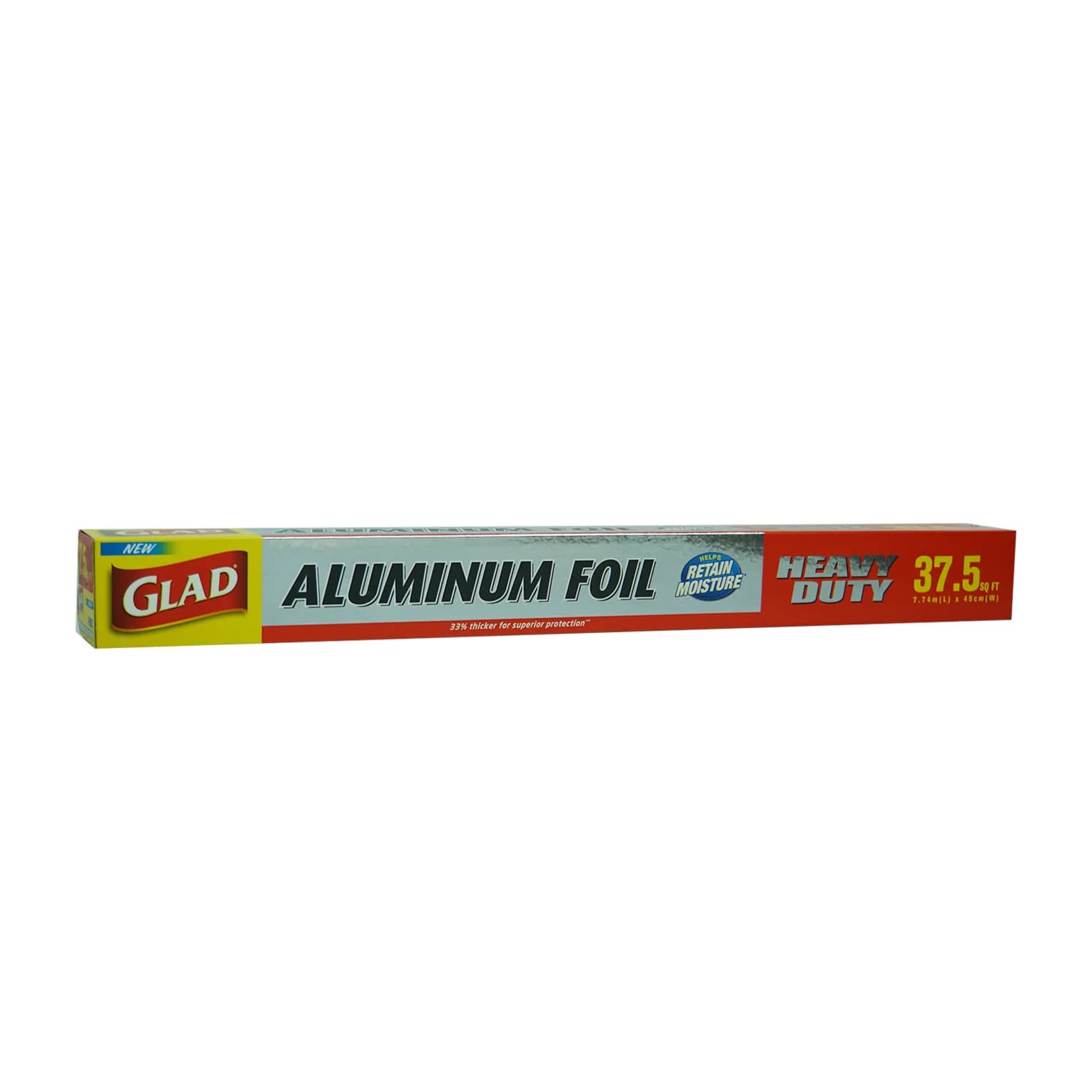 Glad Aluminum Foil Heavy Duty 37.5 Sq Ft (45cm X 7.7m)