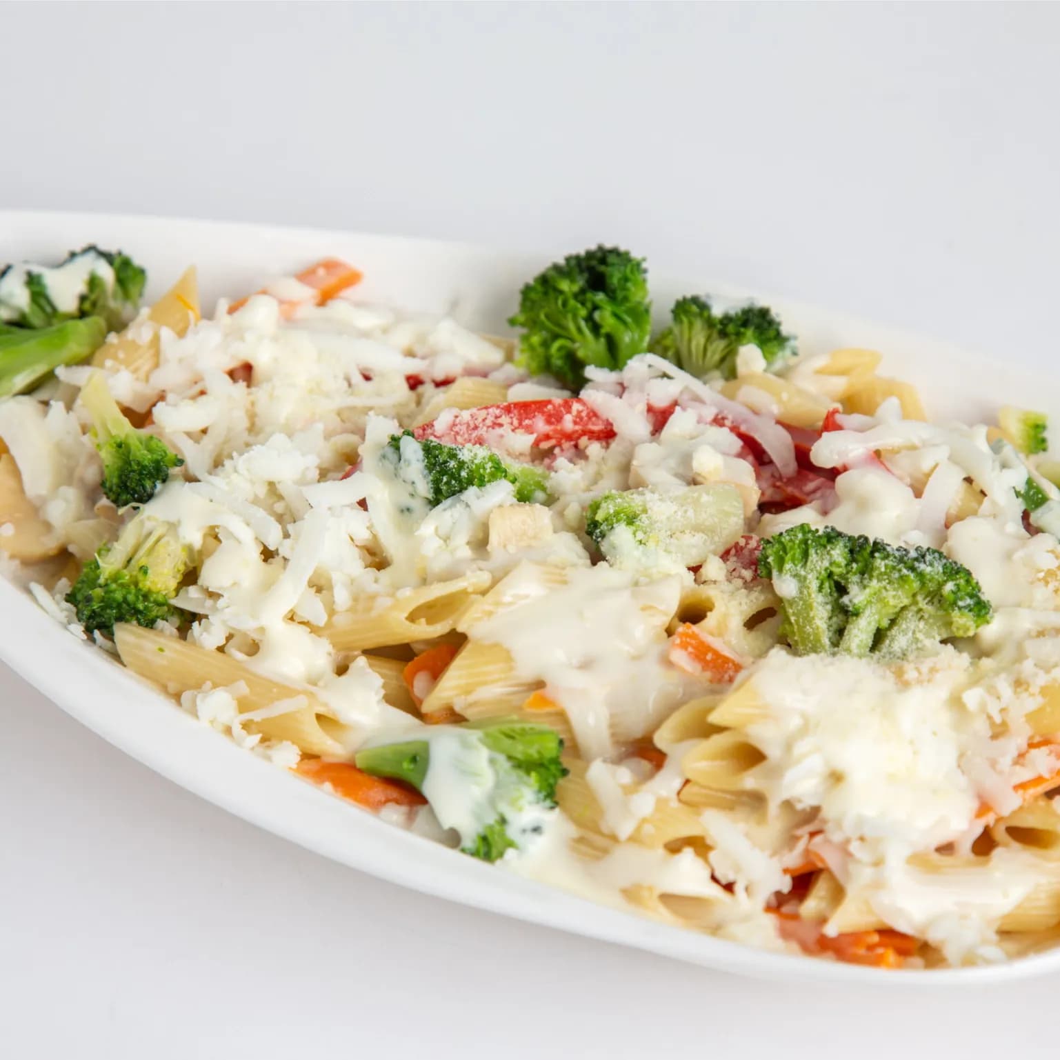 Pasta With White Sauce - Family Plate