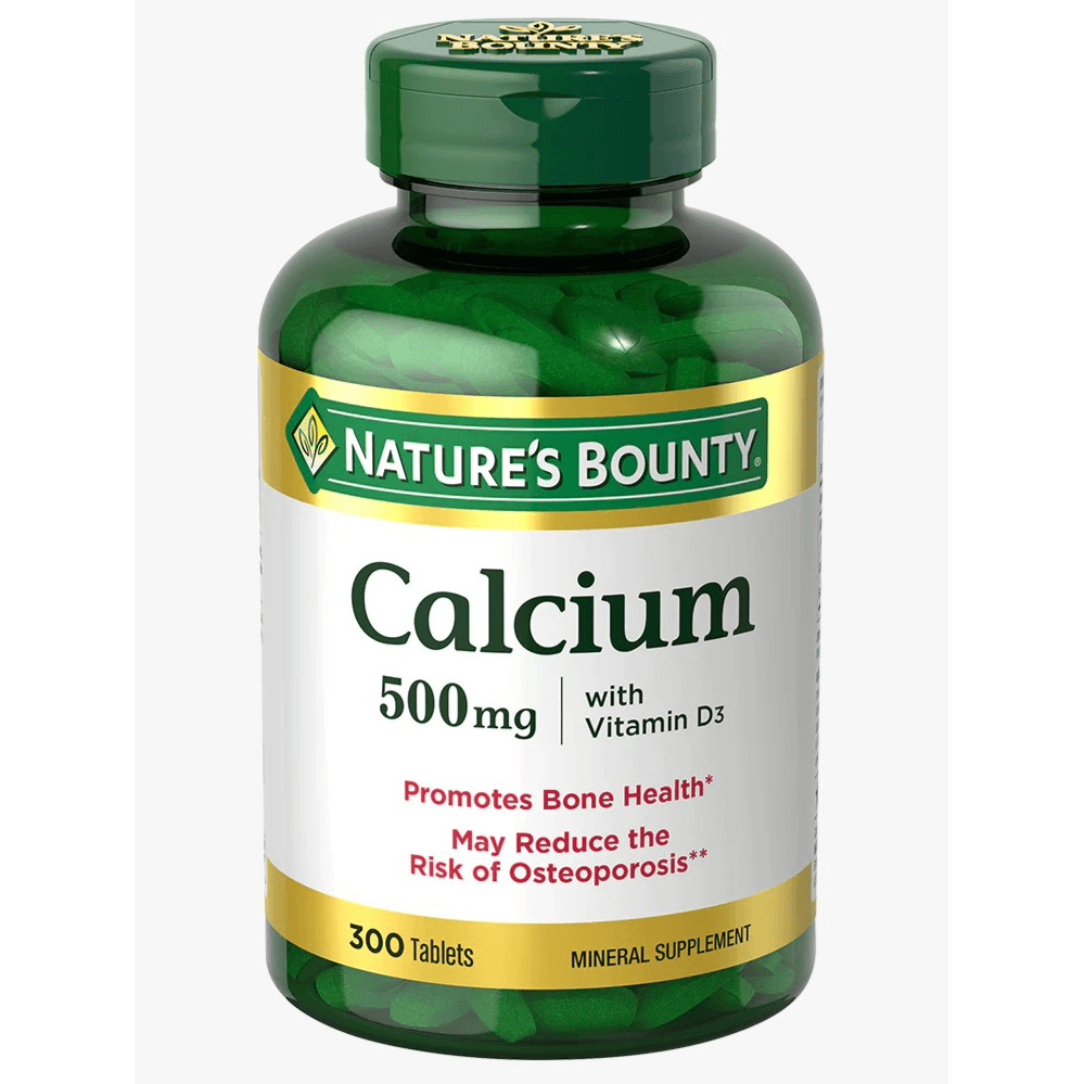 Nature's Bounty Calcium 500 mg 300 Tablets