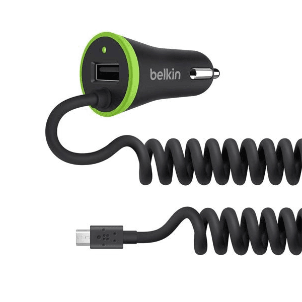 Belkin Car Charger+USB Port Chargeur DE Voiture+Port USB Autoladegerat+USB-Anschluss