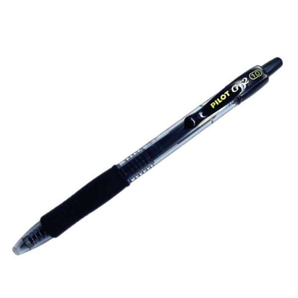 Pilot G-2 Gel Ink Roller Ball Pens Bold Point 1.0mm black Colour - 12079