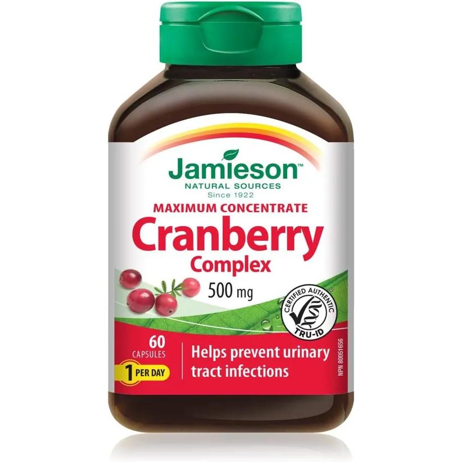 Jamieson Cranberry Complex 500mg Cap 60's