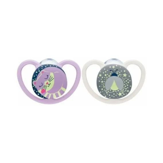 NUK Space Night Soother 0-6m