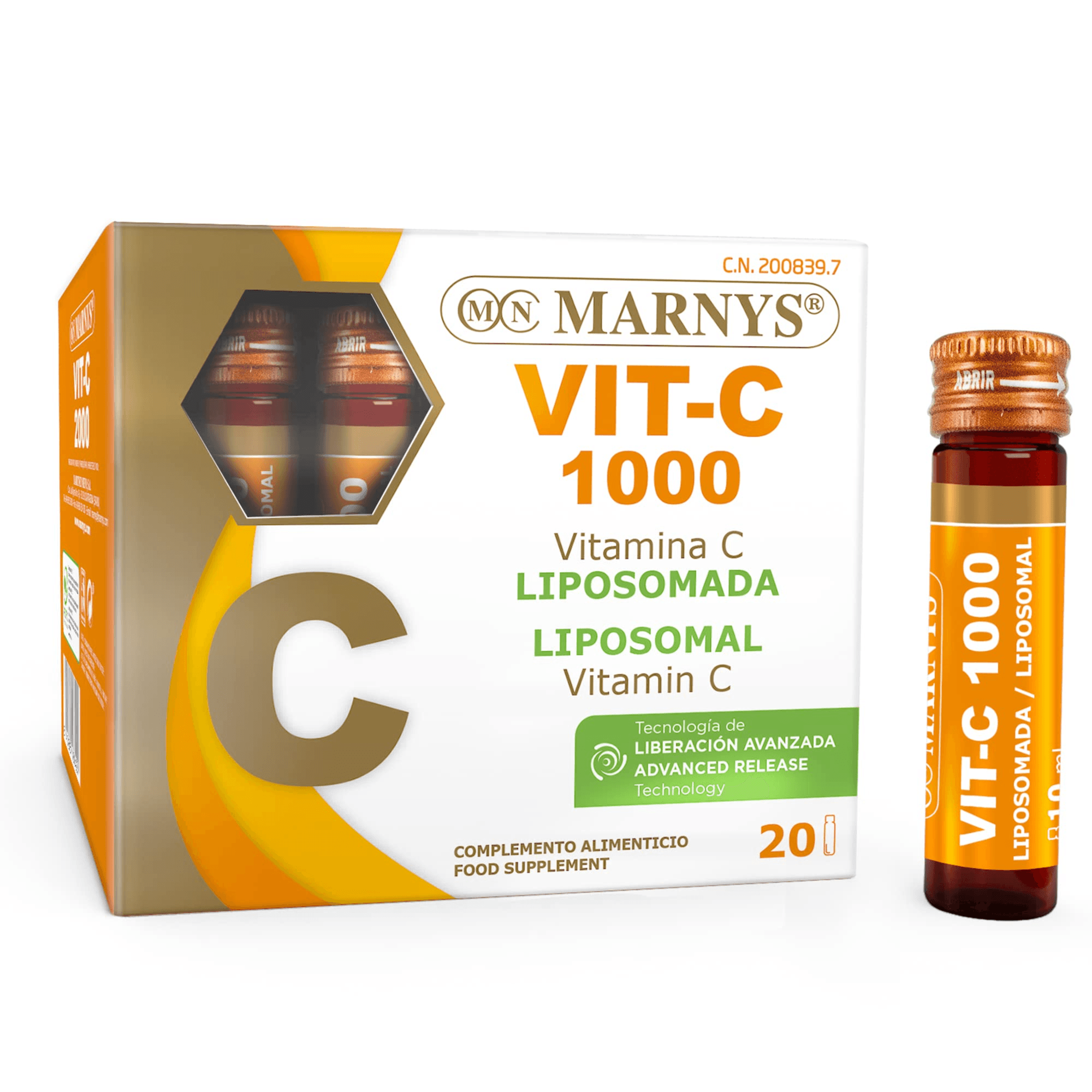 Marnys Vit-c 1000mg Vials