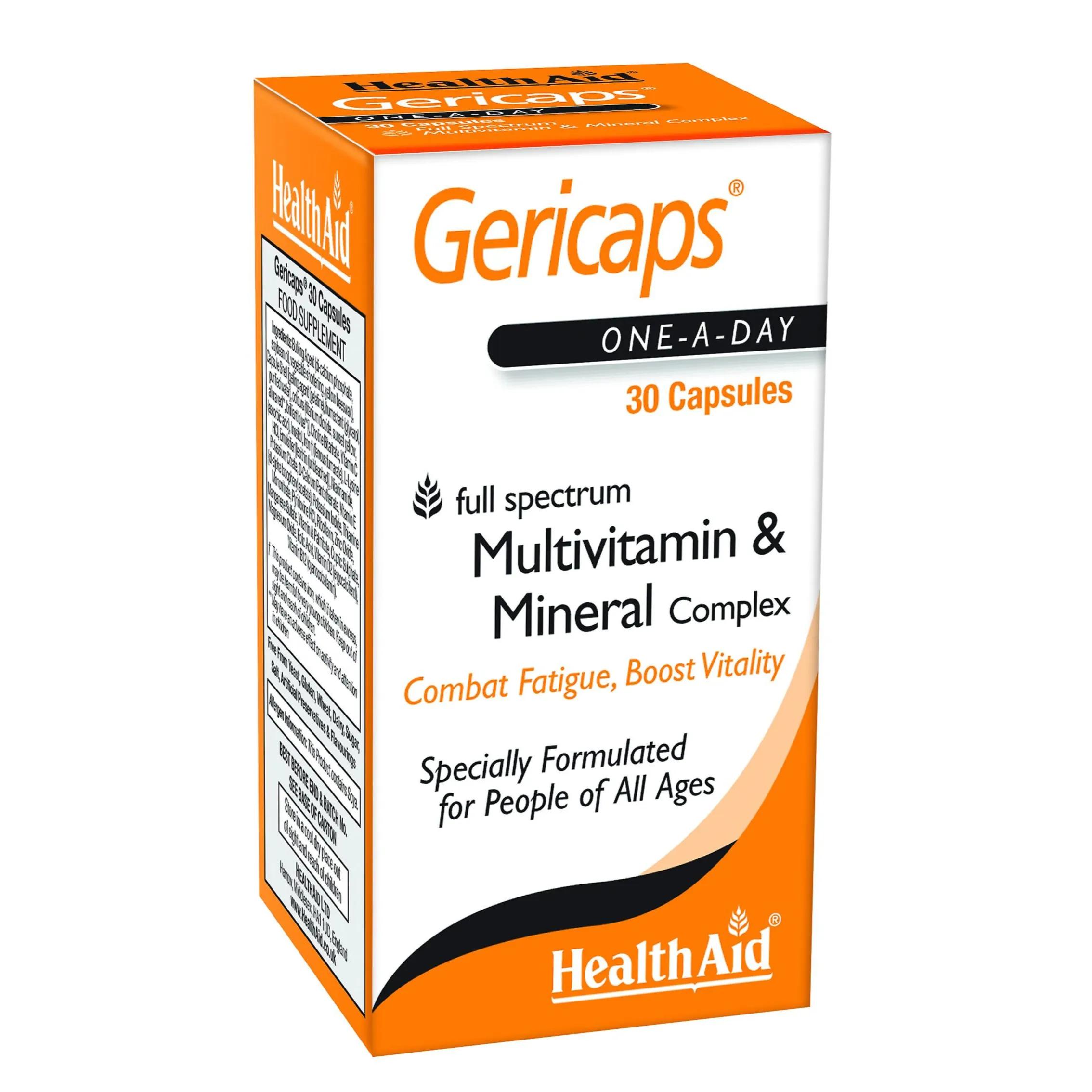 Health Aid Gericaps 30 Capsules