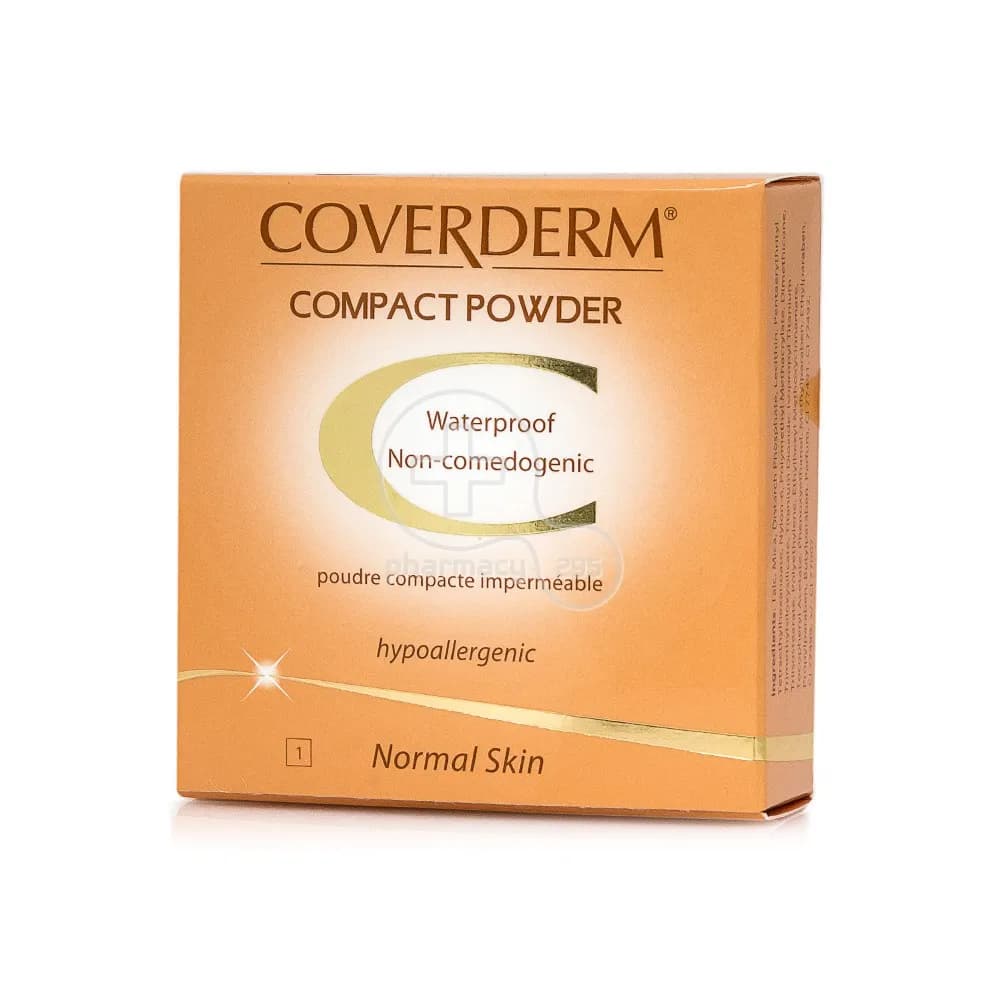 Coverderm Compact Powder Normal Skin (1,2,3,4)