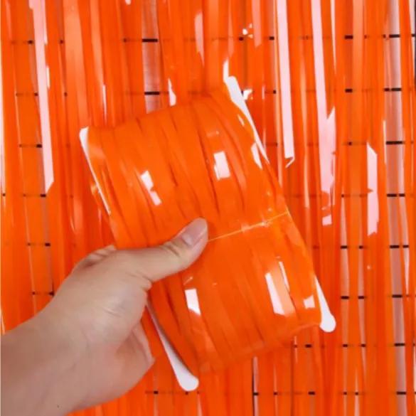 Orange Curtain Foil