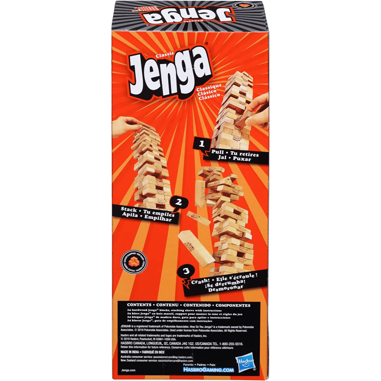 Hasbro Jenga Classic Game (GSHO09)