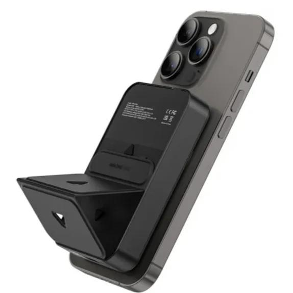 AmazingThing Thunder Pro Mag / 10000 mAh / MagSafe Support / Built in Stand / Black