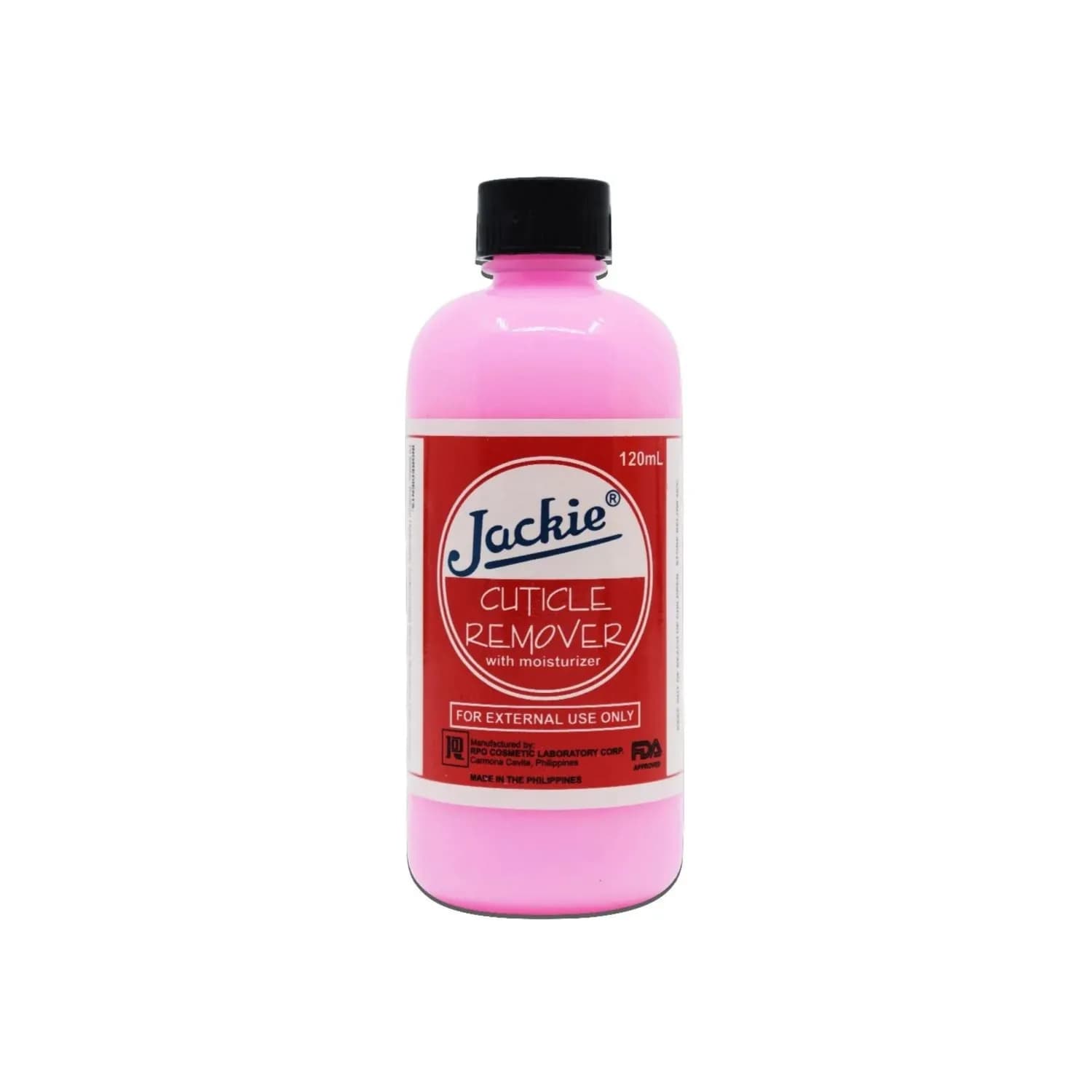 Jackie Cliticle Remover With Moisturizer For External Use Only 120ml