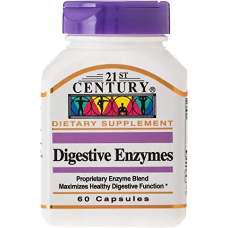 21st Century Digestive Enzymes 60 Capsules