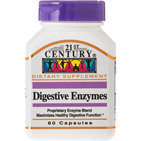 21st Century Digestive Enzymes 60 Capsules