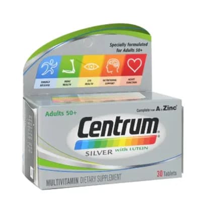 Centrum Silver With Lutein  30's .