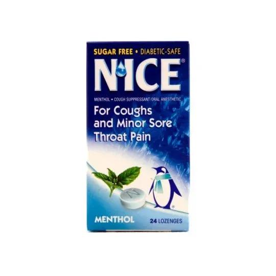 Nice Menthol Lozenges 24S