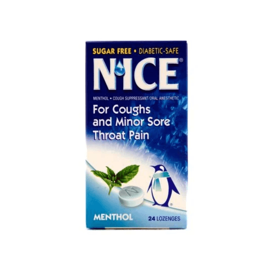 Nice Menthol Lozenges 24S