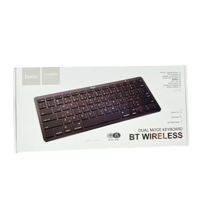 Hoco Wireless Dual Mode Slim Keyboard - 10719