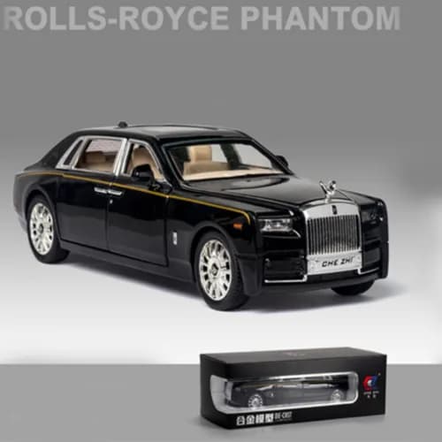 Rolls Roys Die Cast Car No.CZ137 Black