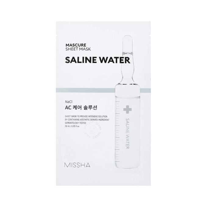 Missha Mascure Sheet Mask Saline Water