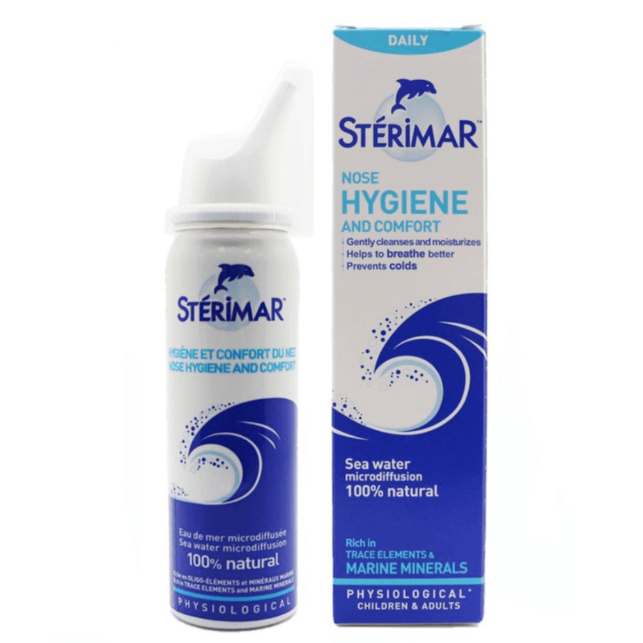 Sterimar Nose Hygiene & Comfort Physiological Sea Water Spray For Children & Adults 100Ml