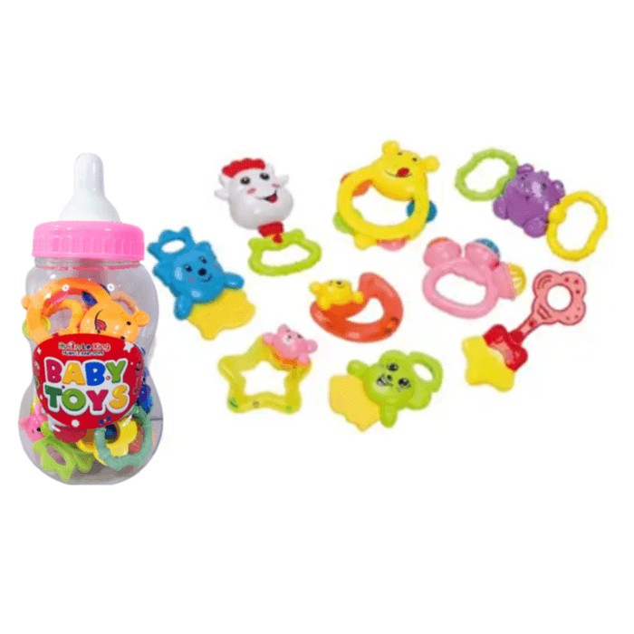 Funny Baby Teether And Rattle