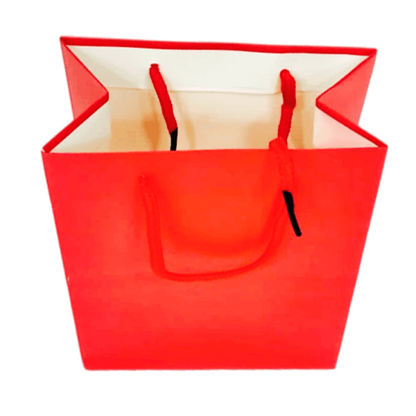 Gift Bag, Size Small 18x14cm Red Color - 3494