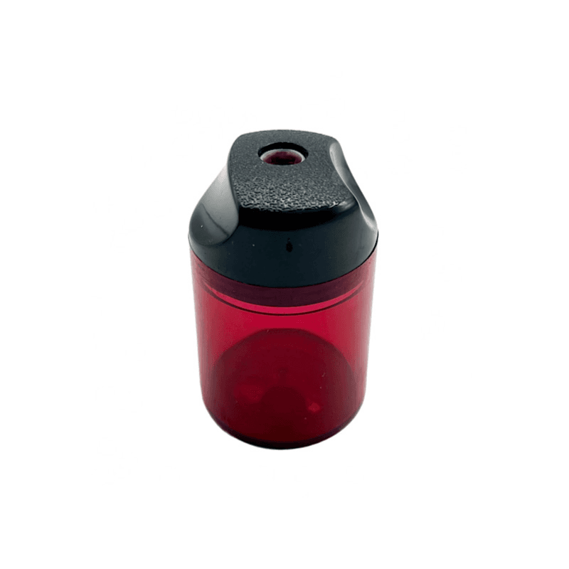 Sharpener One Hole Red Colour Clear - 6692