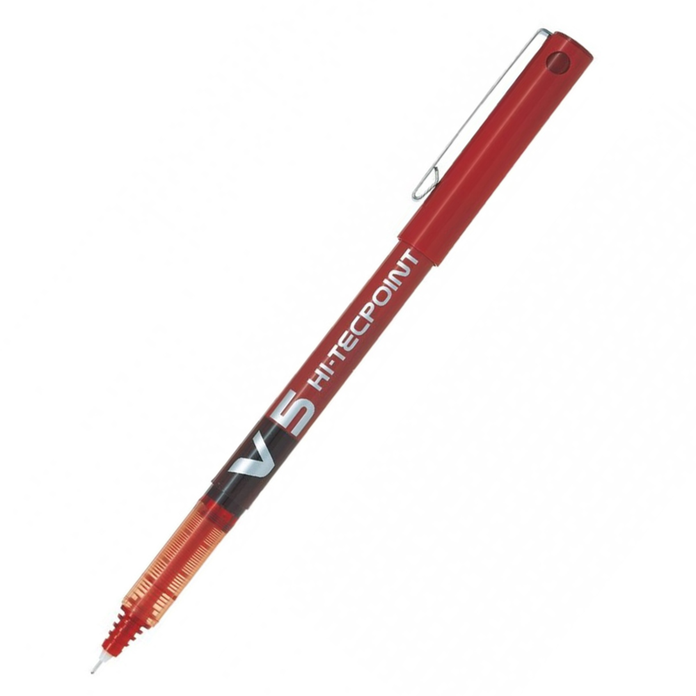 Pilot V5 Pen Red