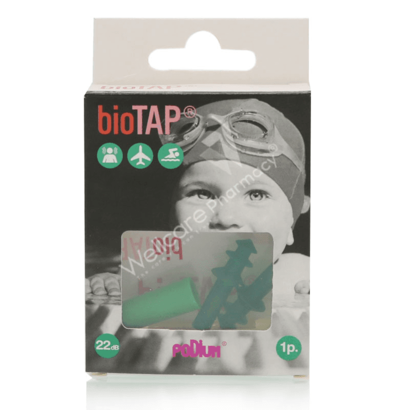 Bio Tap Ear Protectors Injected Silicone ( Child, 1 Pair)