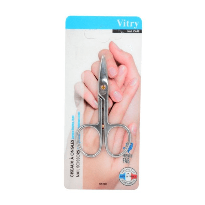 Vitry Stainless Steel Nail Scissors With Straight Blades