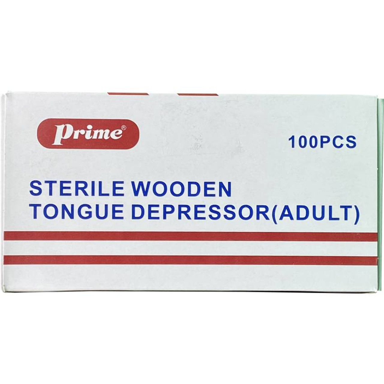 Prime Wooden Tongue Depressor Adult 100's