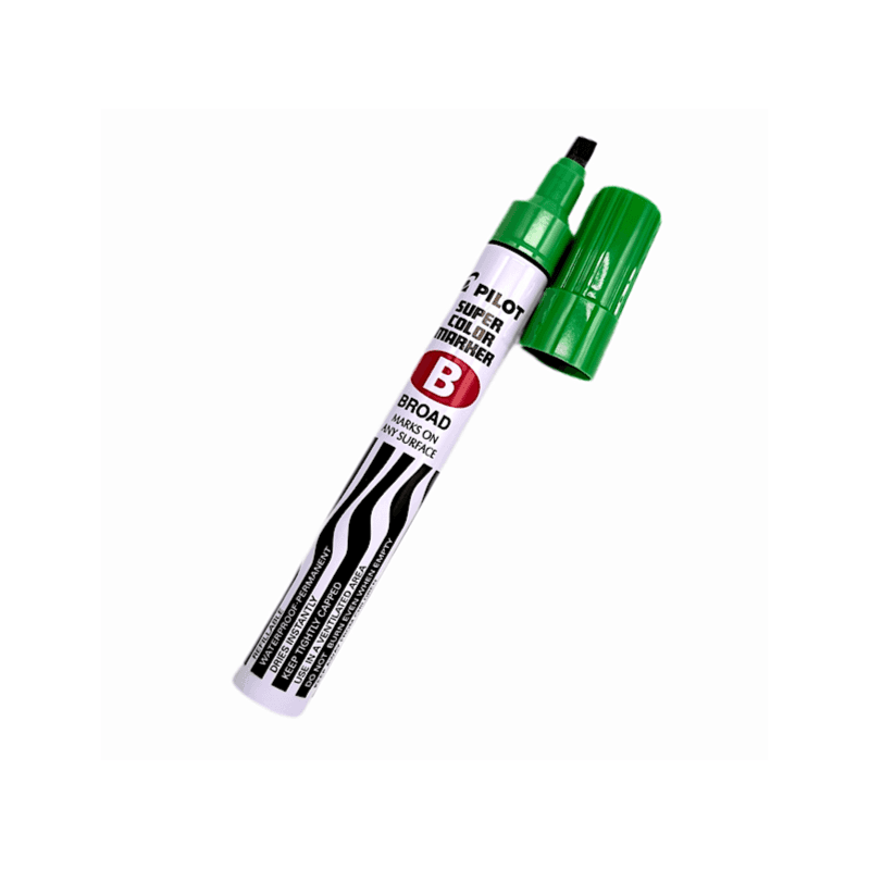 Pilot Super Color Marker Pen Broad Green - 789