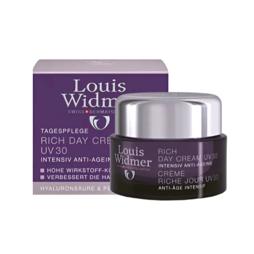 Louis Widmer Rich Day Cream Uv 30 Unscented 50ml