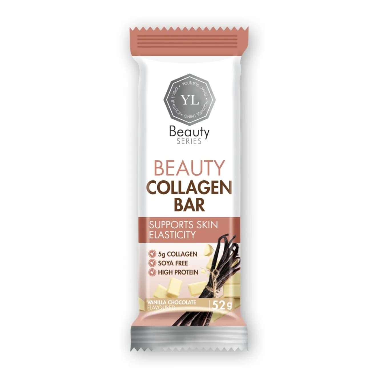 Youthful Living - Beauty Collagen Bar Vanilla Chocolate