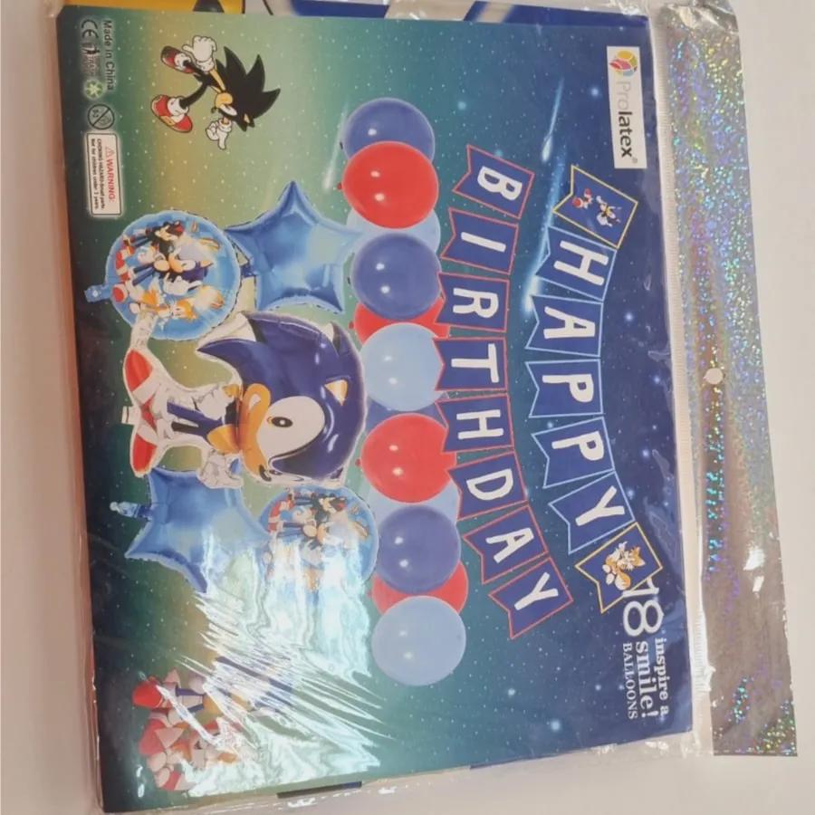 Super Sonic Birthday Party Set