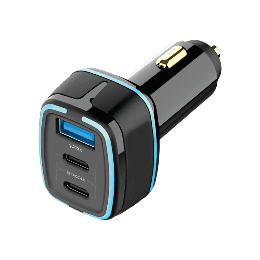 Porodo 105W Dual PD Super Fast Car Charger