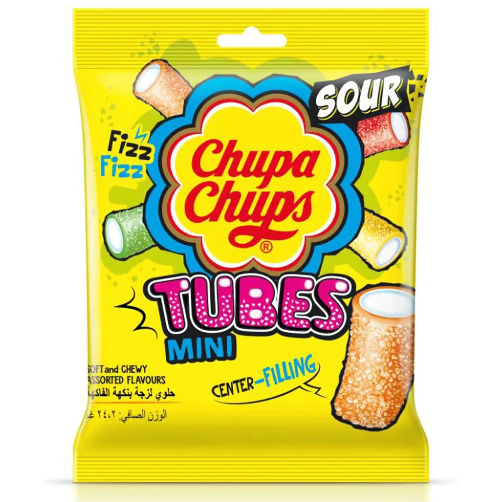 Chupa Chups Sour Mini Tubes 24.2 g