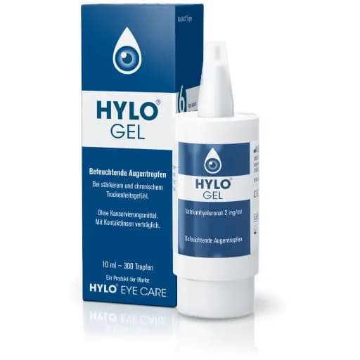 Hylo Gel Lubricating Eye Drops 10ml