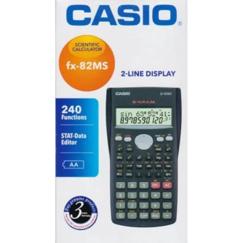 Casio Fx-82ms Scientific Calculator