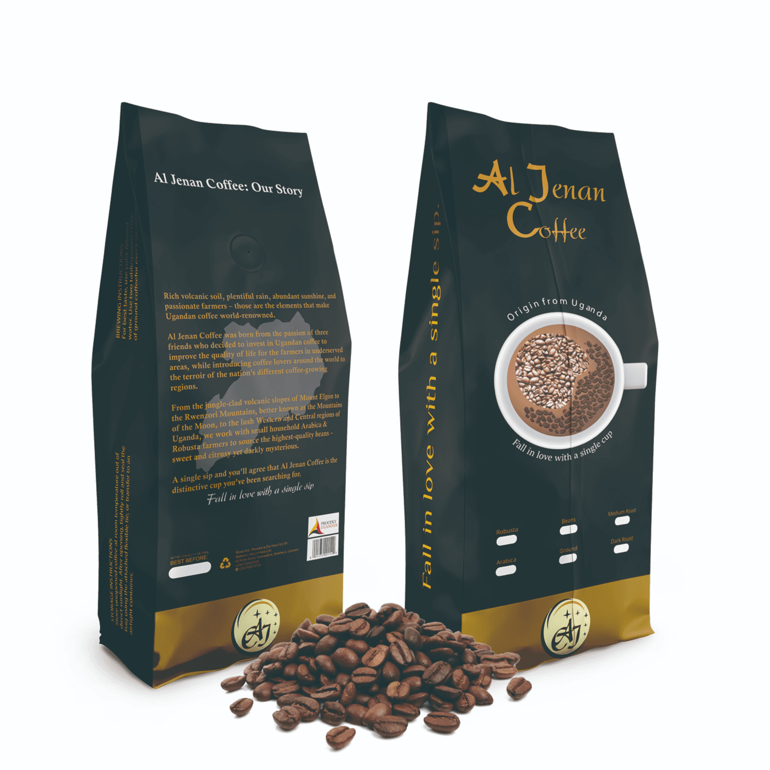 Blended Ground Coffee Medium Roast 250g