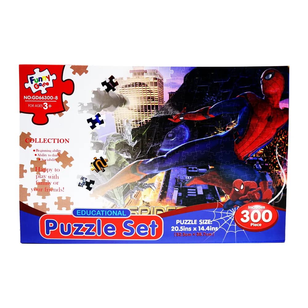 Spiderman 300pcs Puzzle Set