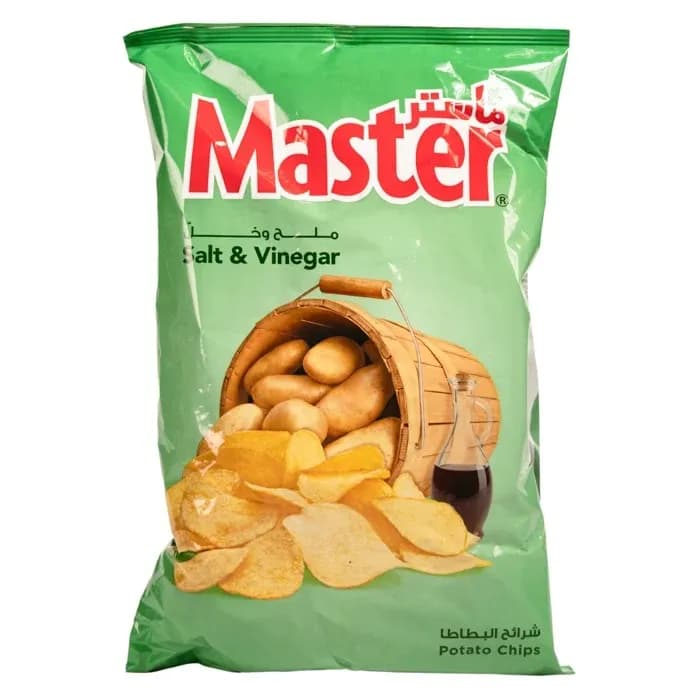 Master Salt & Vinegar Potato Chips 150gm