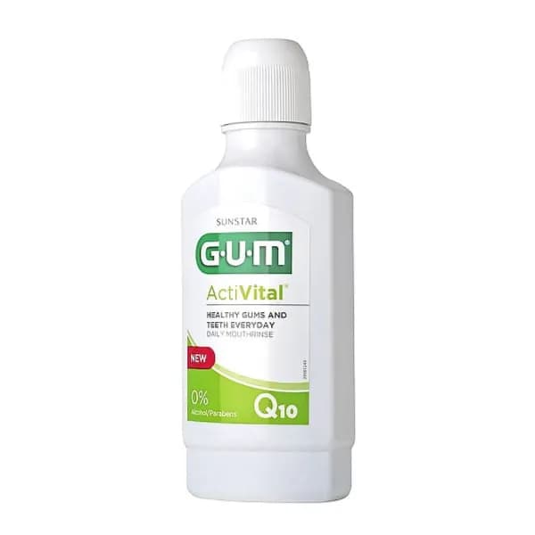 Sunstar G.u.m Activital Fresh Mint Mouthwash 300ml