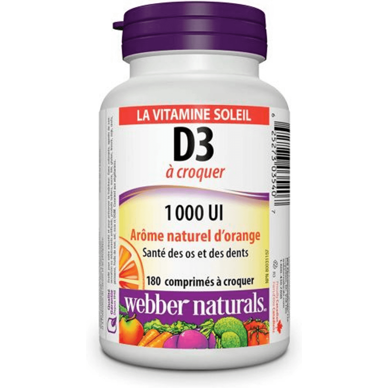 Webber Naturals D3 1000 Iu