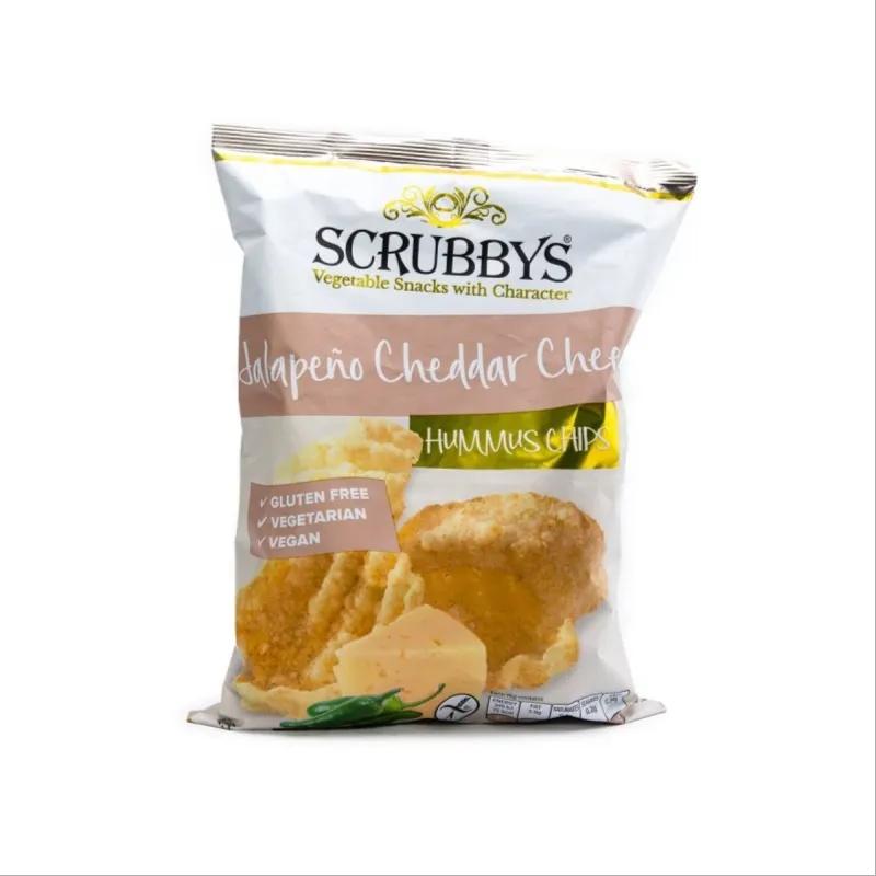 Scrubby's Hummus Jalapeno Cheddar Cheese Chips 125 G