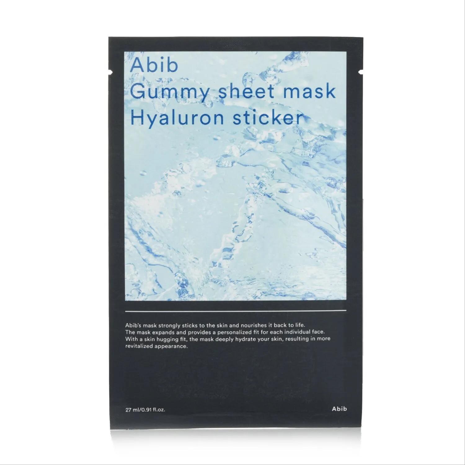 Abib Gummy Sheet Mask Hyaluron Sticker